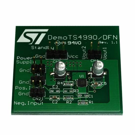 DEMOTS4990Q - STMicroelectronics - Evaluation Boards - Audio Amplifiers