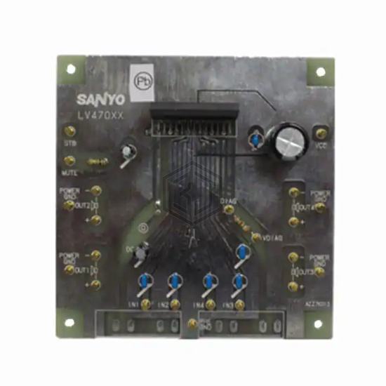 LV47011PGEVB - onsemi - Evaluation Boards - Audio Amplifiers