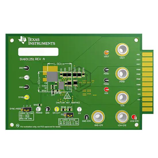 LM73606EVM-5V-400K - Texas Instruments - Evaluation Boards - DC/DC & AC/DC (Off-Line) SMPS