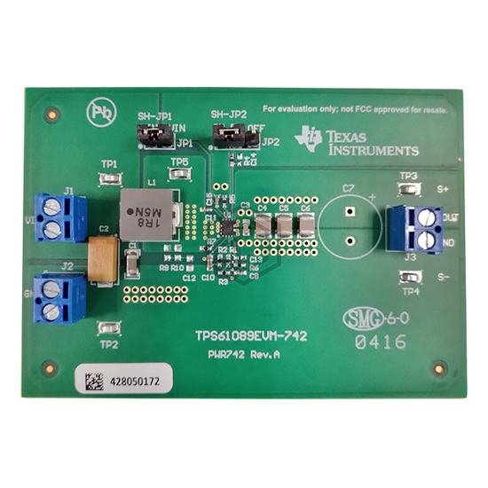 TPS61089EVM-742 - Texas Instruments - Evaluation Boards - DC/DC & AC/DC (Off-Line) SMPS