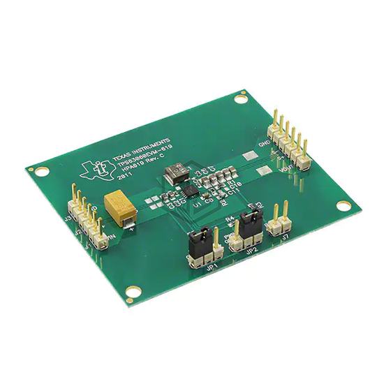 TPS63060EVM-619 - Texas Instruments - Evaluation Boards - DC/DC & AC/DC (Off-Line) SMPS