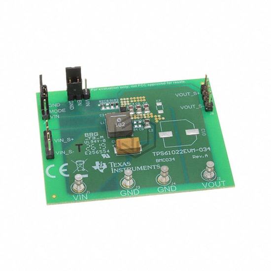 TPS61022EVM-034 - Texas Instruments - Evaluation Boards - DC/DC & AC/DC (Off-Line) SMPS