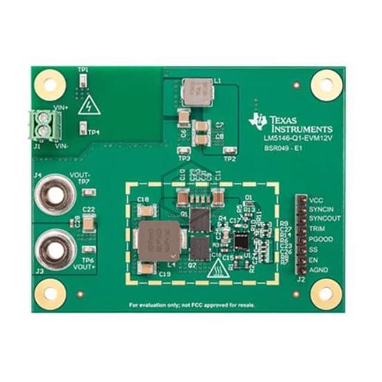 LM5146-Q1-EVM12V - Texas Instruments - Evaluation Boards - DC/DC & AC/DC (Off-Line) SMPS