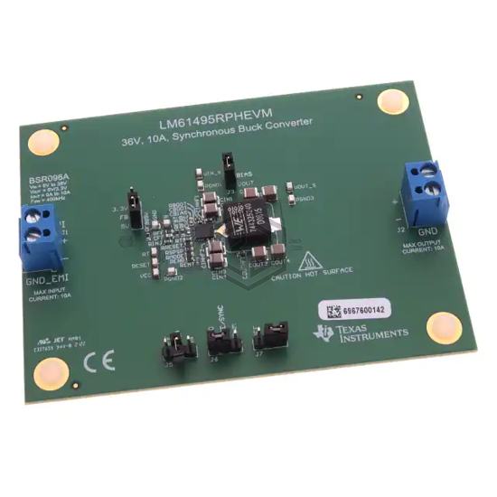 LM61495RPHEVM - Texas Instruments - Evaluation Boards - DC/DC & AC/DC (Off-Line) SMPS