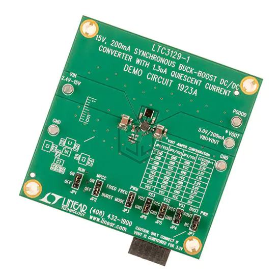DC1923A - Analog Devices Inc. - Evaluation Boards - DC/DC & AC/DC (Off-Line) SMPS
