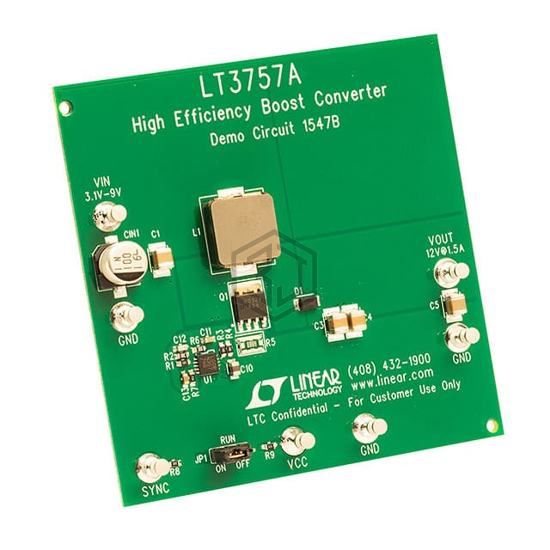 DC1547B - Analog Devices Inc. - Evaluation Boards - DC/DC & AC/DC (Off-Line) SMPS