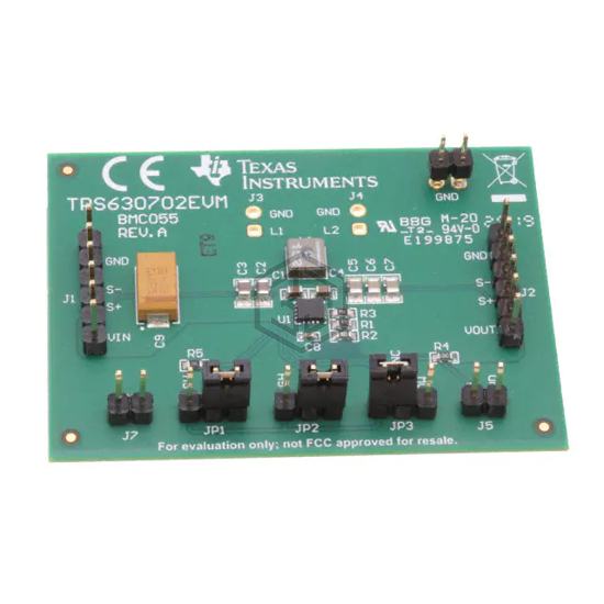 TPS630702EVM - Texas Instruments - Evaluation Boards - DC/DC & AC/DC (Off-Line) SMPS