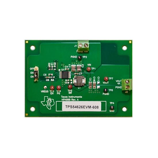 TPS54626EVM-608 - Texas Instruments - Evaluation Boards - DC/DC & AC/DC (Off-Line) SMPS
