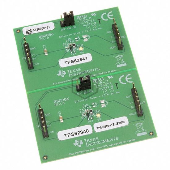 TPS62840-1YBGEVM56 - Texas Instruments - Evaluation Boards - DC/DC & AC/DC (Off-Line) SMPS