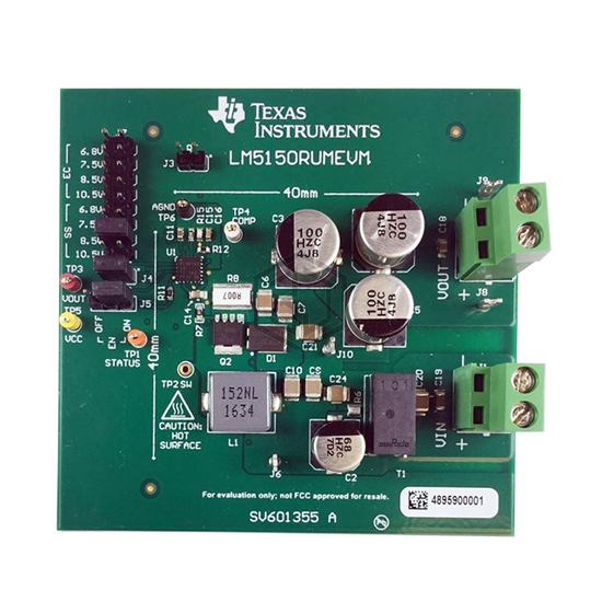 LM5150RUMEVM - Texas Instruments - Evaluation Boards - DC/DC & AC/DC (Off-Line) SMPS