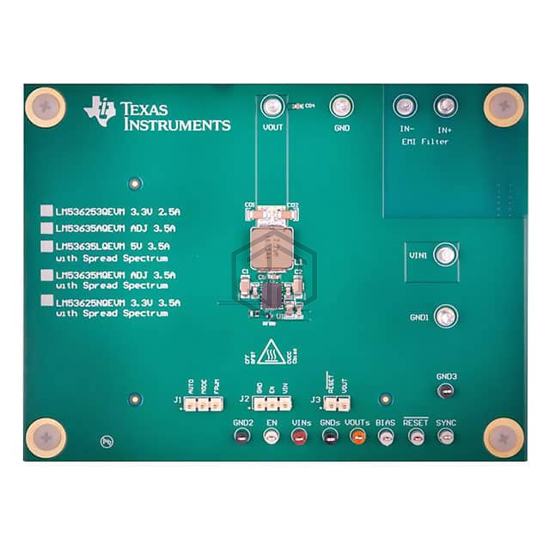 LM53635AQEVM - Texas Instruments - Evaluation Boards - DC/DC & AC/DC (Off-Line) SMPS