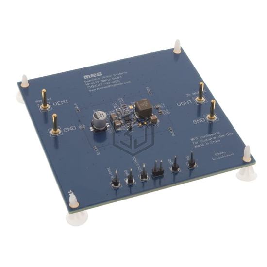 EVQ4572-QB-00A - Monolithic Power Systems Inc. - Evaluation Boards - DC/DC & AC/DC (Off-Line) SMPS