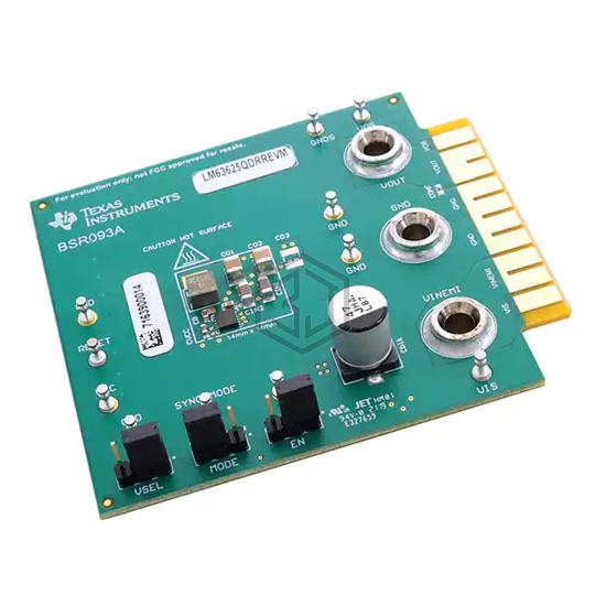 LM63625QDRREVM - Texas Instruments - Evaluation Boards - DC/DC & AC/DC (Off-Line) SMPS