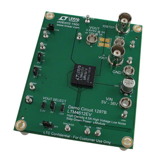 DC1297B - Analog Devices Inc. - Evaluation Boards - DC/DC & AC/DC (Off-Line) SMPS