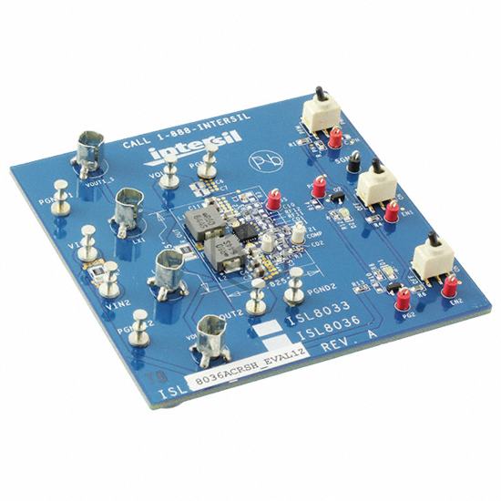 ISL8036ACRSHEVAL1Z - Renesas Electronics America Inc - Evaluation Boards - DC/DC & AC/DC (Off-Line) SMPS