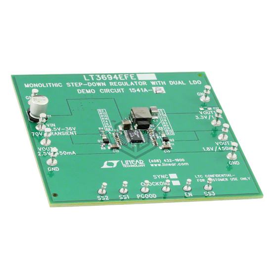 DC1541A-B - Analog Devices Inc. - Evaluation Boards - DC/DC & AC/DC (Off-Line) SMPS
