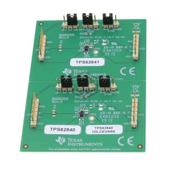 TPS62840-1DLCEVM55 - Texas Instruments - Evaluation Boards - DC/DC & AC/DC (Off-Line) SMPS