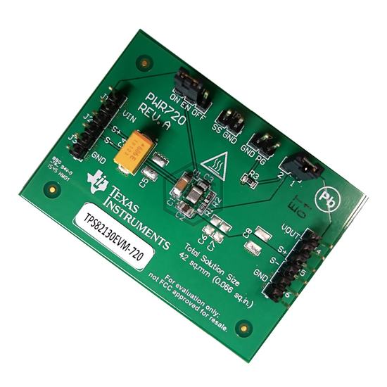 TPS82130EVM-720 - Texas Instruments - Evaluation Boards - DC/DC & AC/DC (Off-Line) SMPS