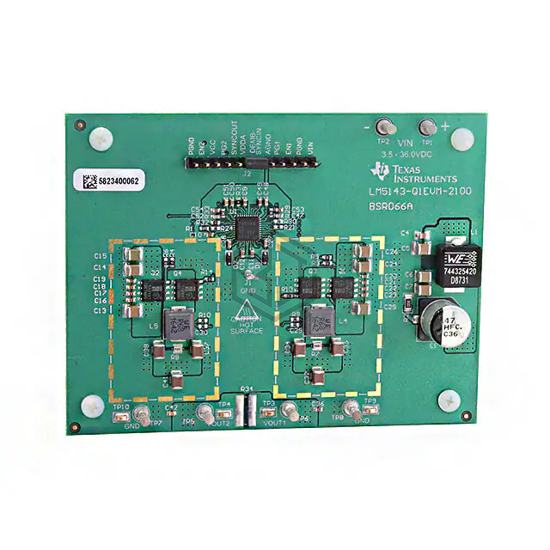 LM5143-Q1EVM-2100 - Texas Instruments - Evaluation Boards - DC/DC & AC/DC (Off-Line) SMPS