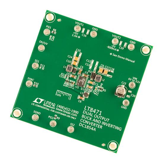 DC1854A - Analog Devices Inc. - Evaluation Boards - DC/DC & AC/DC (Off-Line) SMPS