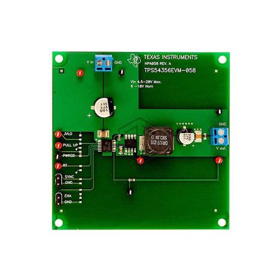 TPS54356EVM-058 - Texas Instruments - Evaluation Boards - DC/DC & AC/DC (Off-Line) SMPS