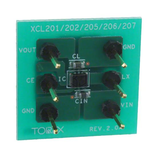XCL206B123-EVB - Torex Semiconductor Ltd - Evaluation Boards - DC/DC & AC/DC (Off-Line) SMPS