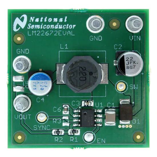 LM22672EVAL/NOPB - Texas Instruments - Evaluation Boards - DC/DC & AC/DC (Off-Line) SMPS