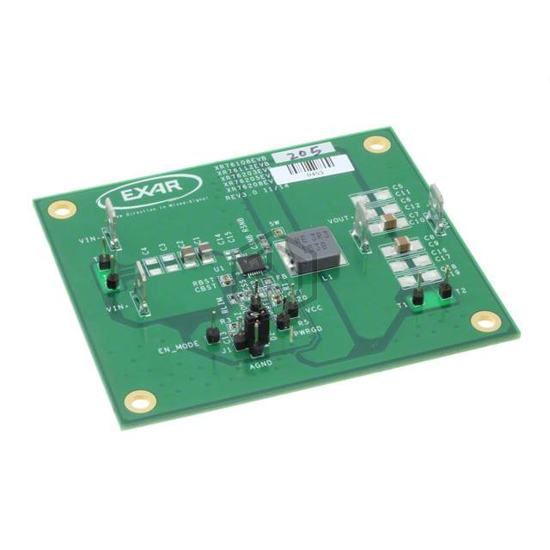 XR76205EVB-Q - MaxLinear, Inc. - Evaluation Boards - DC/DC & AC/DC (Off-Line) SMPS
