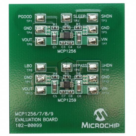 MCP1256/7/8/9EV - Microchip Technology - Evaluation Boards - DC/DC & AC/DC (Off-Line) SMPS