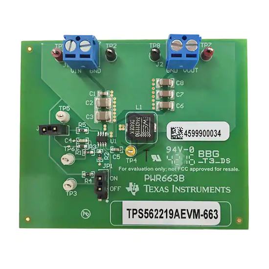 TPS562219AEVM-663 - Texas Instruments - Evaluation Boards - DC/DC & AC/DC (Off-Line) SMPS