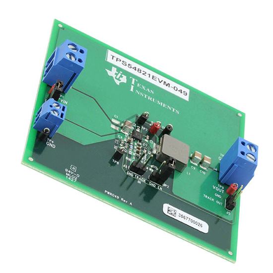 TPS54821EVM-049 - Texas Instruments - Evaluation Boards - DC/DC & AC/DC (Off-Line) SMPS