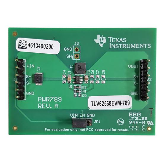 TLV62568EVM-789 - Texas Instruments - Evaluation Boards - DC/DC & AC/DC (Off-Line) SMPS