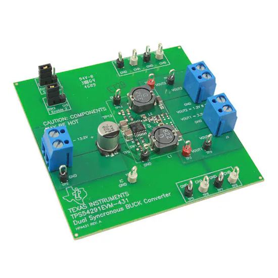 TPS54291EVM-431 - Texas Instruments - Evaluation Boards - DC/DC & AC/DC (Off-Line) SMPS