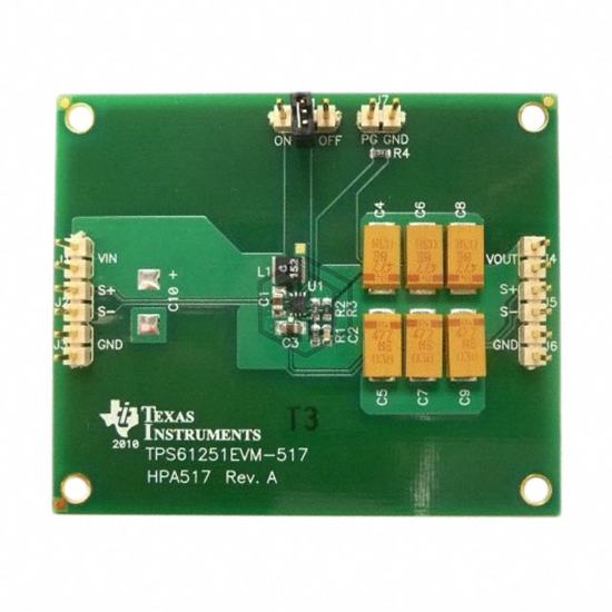 TPS61251EVM-517 - Texas Instruments - Evaluation Boards - DC/DC & AC/DC (Off-Line) SMPS