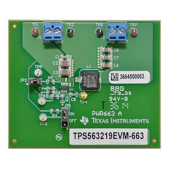 TPS563219EVM-663 - Texas Instruments - Evaluation Boards - DC/DC & AC/DC (Off-Line) SMPS