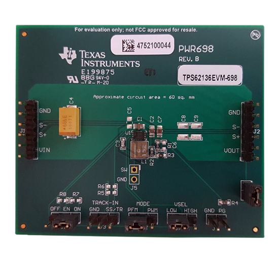 TPS62136EVM-698 - Texas Instruments - Evaluation Boards - DC/DC & AC/DC (Off-Line) SMPS