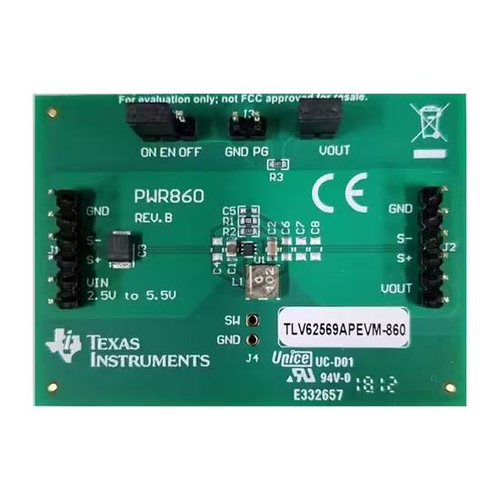 TLV62569APEVM-860 - Texas Instruments - Evaluation Boards - DC/DC & AC/DC (Off-Line) SMPS