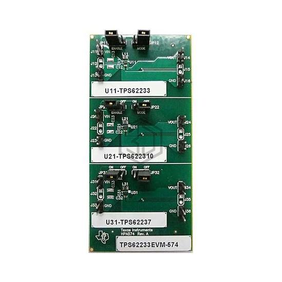 TPS62233EVM-574 - Texas Instruments - Evaluation Boards - DC/DC & AC/DC (Off-Line) SMPS