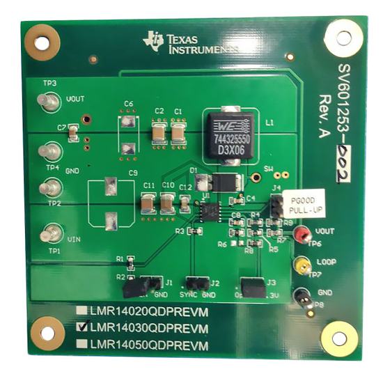 LMR14030QDPREVM - Texas Instruments - Evaluation Boards - DC/DC & AC/DC (Off-Line) SMPS
