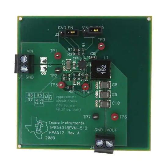 TPS54318EVM-512 - Texas Instruments - Evaluation Boards - DC/DC & AC/DC (Off-Line) SMPS