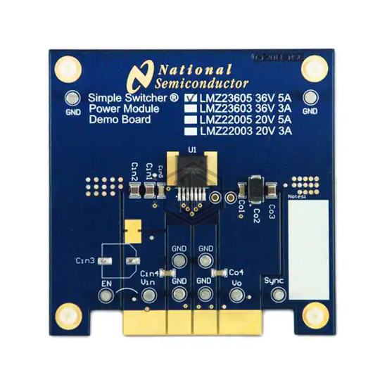 LMZ23605DEMO/NOPB - Texas Instruments - Evaluation Boards - DC/DC & AC/DC (Off-Line) SMPS