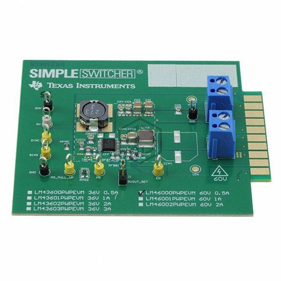 LM46000PWPEVM - Texas Instruments - Evaluation Boards - DC/DC & AC/DC (Off-Line) SMPS