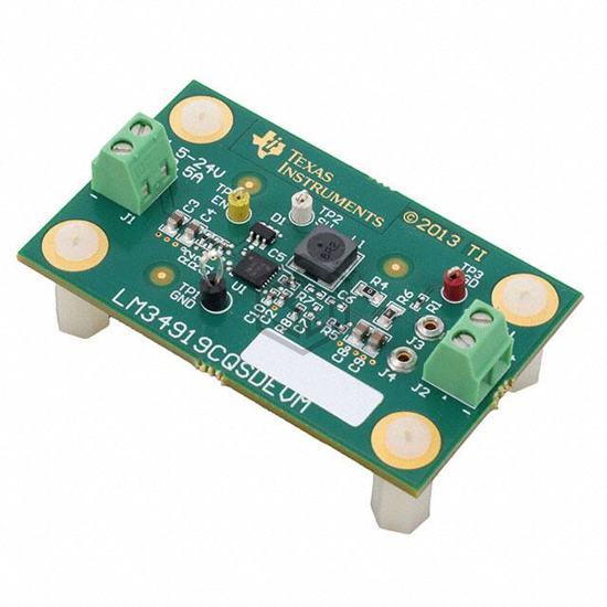 LM34919CQSDEVM - Texas Instruments - Evaluation Boards - DC/DC & AC/DC (Off-Line) SMPS