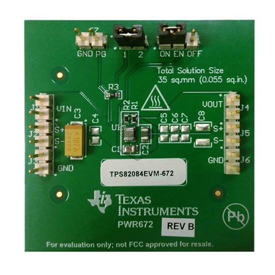 TPS82084EVM-672 - Texas Instruments - Evaluation Boards - DC/DC & AC/DC (Off-Line) SMPS