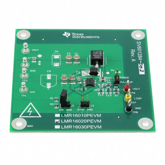LMR16020PEVM - Texas Instruments - Evaluation Boards - DC/DC & AC/DC (Off-Line) SMPS