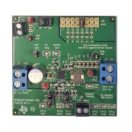 TPS53317AEVM-726 - Texas Instruments - Evaluation Boards - DC/DC & AC/DC (Off-Line) SMPS