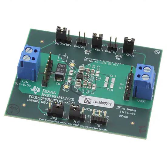 TPS62480EVM-671 - Texas Instruments - Evaluation Boards - DC/DC & AC/DC (Off-Line) SMPS