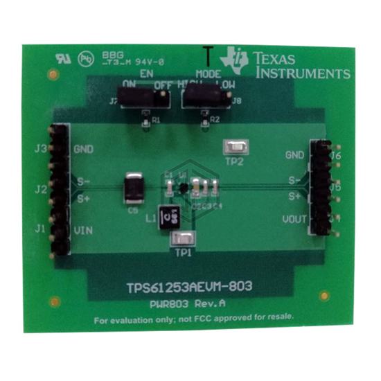 TPS61253AEVM-803 - Texas Instruments - Evaluation Boards - DC/DC & AC/DC (Off-Line) SMPS