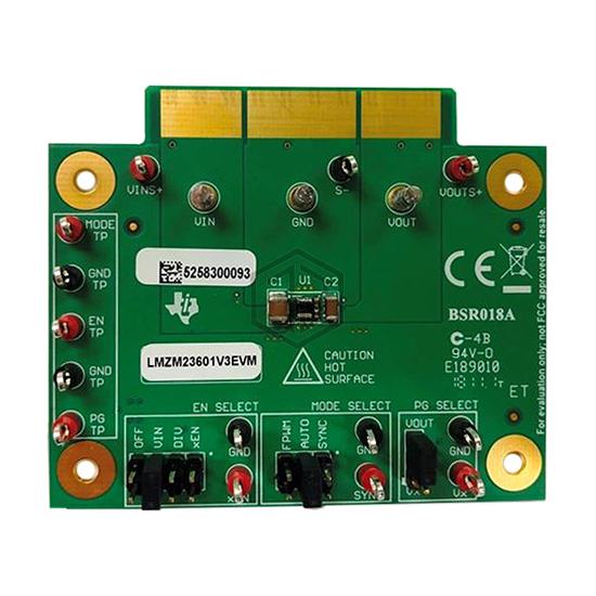 LMZM23601V3EVM - Texas Instruments - Evaluation Boards - DC/DC & AC/DC (Off-Line) SMPS