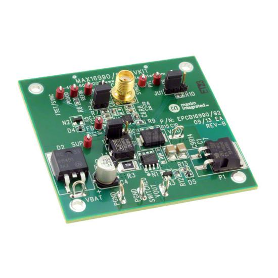 MAX16990EVKIT# - Analog Devices Inc./Maxim Integrated - Evaluation Boards - DC/DC & AC/DC (Off-Line) SMPS
